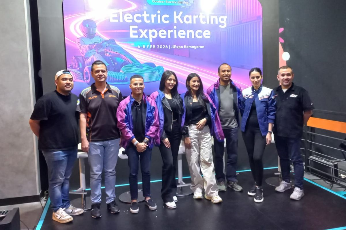 gokart elektrik, Dyandra Promosindo, IIMS 2026, Akbar Rais, Nikmati Gokart Elektrik Gratis di IIMS 2026