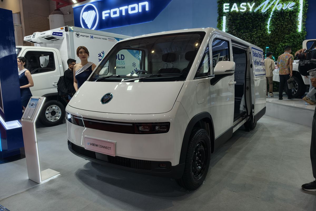 Foton, blind van, Foton Indonesia, Foton eView, Foton eView Blind Van Unjuk Gigi di Giicomvec 2026