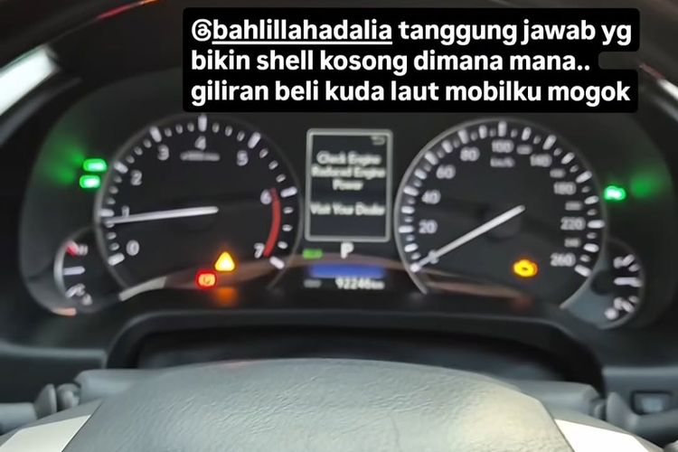 Lexus, Pertamax, BBM oplosan, Lexus RX300, lexus mogok, Lexus Mogok Usai Isi Pertamax: Kasus BBM Bermasalah Terulang Lagi