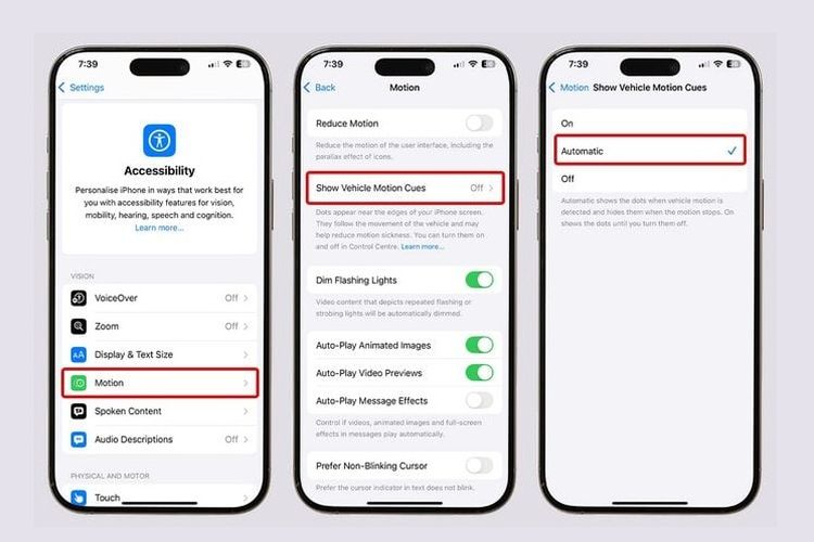 mual, iPhone, fitur, Vehicle Motion Cues, mudik, Fitur iPhone Ini Bisa Kurangi Mabuk Perjalanan Saat Main HP di Mobil