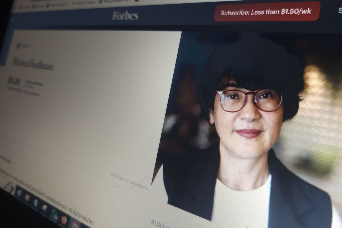 Forbes, orang terkaya di Indonesia, marina budiman, Marina Budiman Jadi Wanita Terkaya di Indonesia, Punya Bisnis Data Center, 1. Low Tuck Kwong, 2. R. Budi Hartono, 3. Michael Hartono, 4. Prajogo Pangestu, 5. Sri Prakash Lohia, 6. Otto Toto Sugiri, 7. Marina Budiman, 8. Tahir dan keluarga, 9. Dewi Kam, 10. Chairul Tanjung
