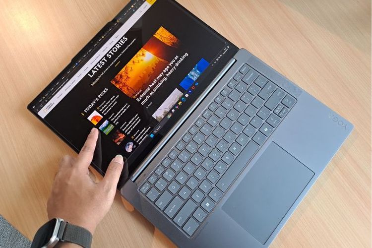 Lenovo, laptop lenovo, laptop, Intel Core Ultra, laptop AI, Yoga Pro 7i Aura Edition, prosesor Intel Core Ultra, Review Yoga Pro 7i Aura Edition, Tipis, Elegan, dan Dilengkapi Teknologi AI, 1. Desain premium, portabel, dan tangguh, 2. Layar OLED 3K memanjakan mata, 3. Performa tinggi untuk produktivitas , 4. Teknologi AI yang adaptif, 5. Daya tahan baterai dan pengisian cepat