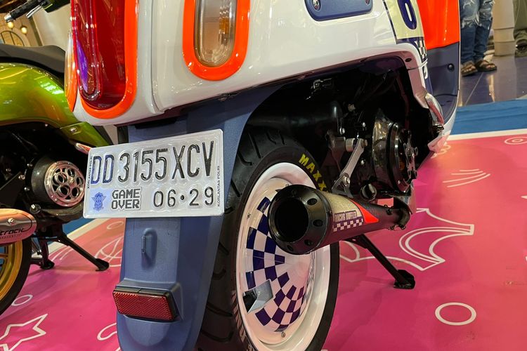 Yamaha Fazzio, Matic Cub, Fazzio Modifest, Skutik kalcer, Fazzio Modifest 2025, Matic Cub Karya Elmo Jadi Yamaha Fazzio Paling Kalcer di Makassar