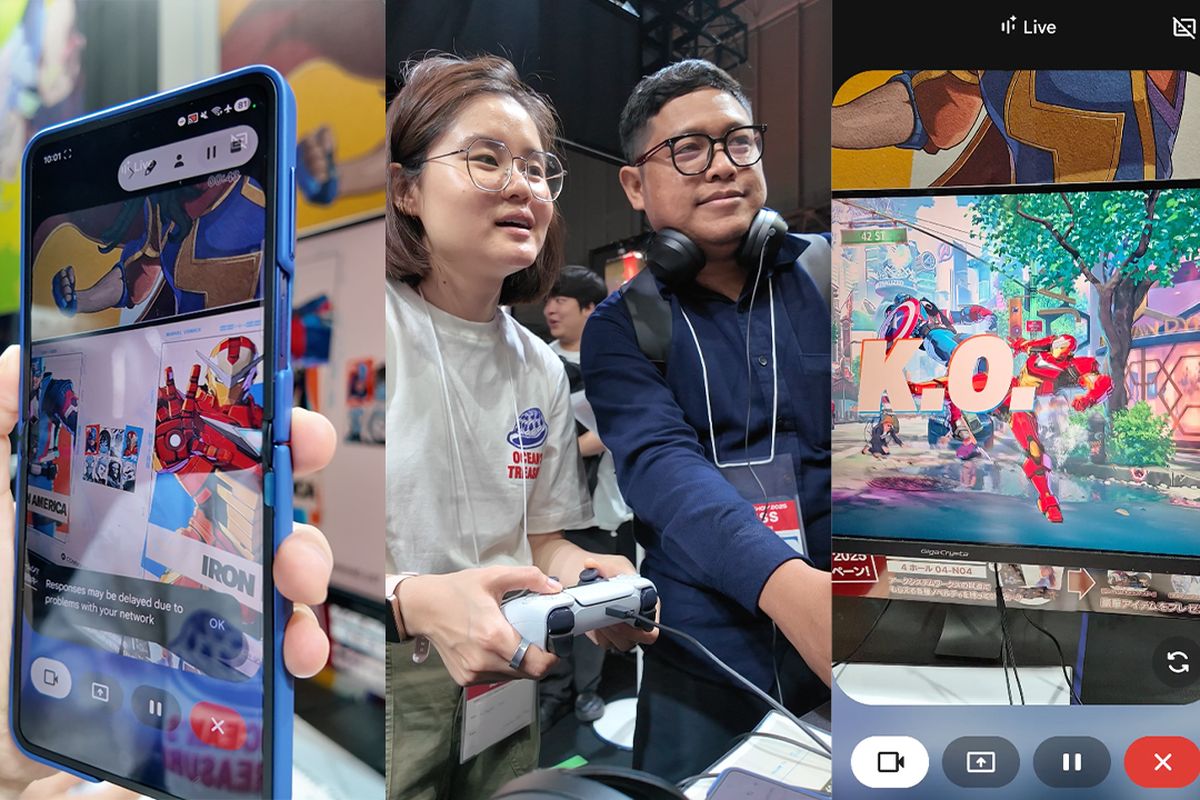 main game, tokyo game show, Gemini Live, Tokyo Game Show 2025, TGS 2025, diajarin main game, Gemini Live Bantu Pemula Belajar Main Game Baru di Tokyo Game Show 2025