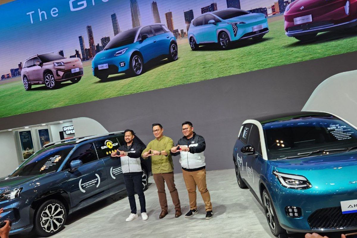pabrik, produksi lokal, GAC Aion, GJAW 2025, GAC AION Sudah Siapkan Pabrik Kedua di Indonesia