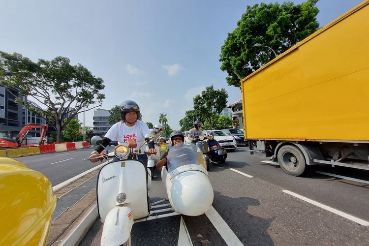 posisi sespan, Hobby Motor, keselamatan berkendara, motor sespan, Posisi Sespan Motor yang Aman untuk Pengendara