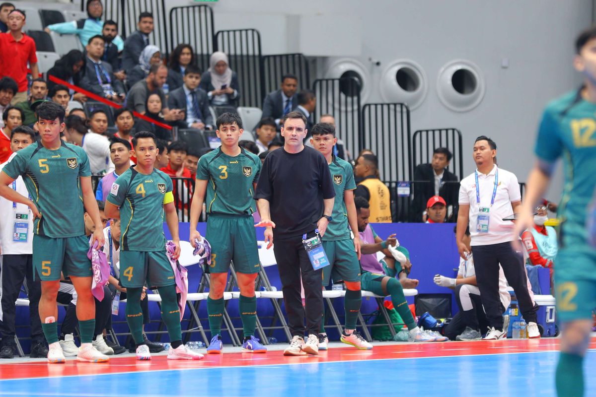 Timnas Futsal Indonesia, Iran, Piala Asia Futsal, Timnas Futsal Indonesia vs Iran, Hector Souto, Hector Souto Bawa Kepercayaan Diri dan Kualitas Timnas Futsal Indonesia Meningkat