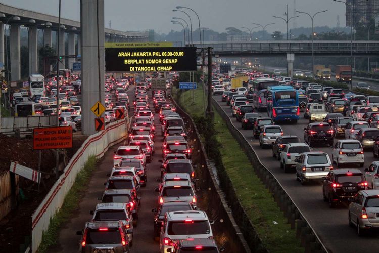pengamanan, jalur alternatif, cibubur, jambore pramuka, Lalu lintas, Jambore Pramuka Muslim Sedunia: Rute Alternatif untuk Pengendara