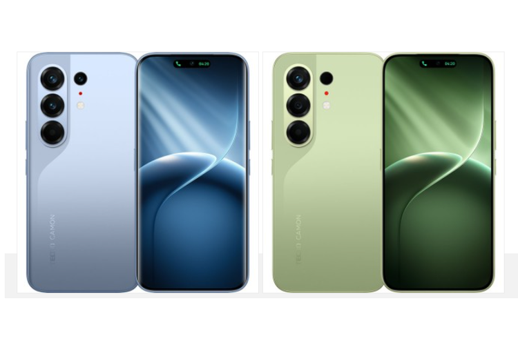 Tecno, Tecno Camon 50, Camon 50, Camon 50 Pro, HP Tecno Camon 50 dan 50 Pro Resmi, Baterai 6.150 mAh Layar 144 Hz
