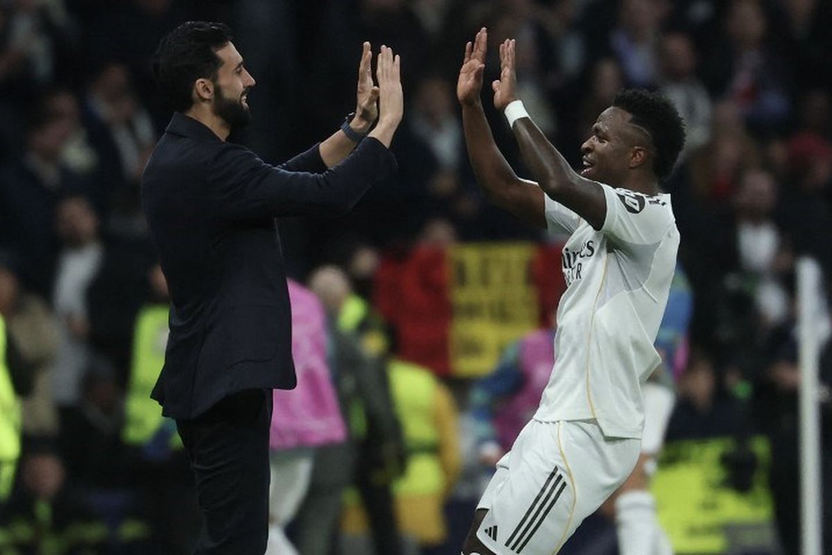 Alvaro Arbeloa, Real Madrid, Vinicius Junior, Liga Spanyol, Rayo Vallecano, Arbeloa Tegaskan Pendirian Soal Posisi Vinicius di Real Madrid