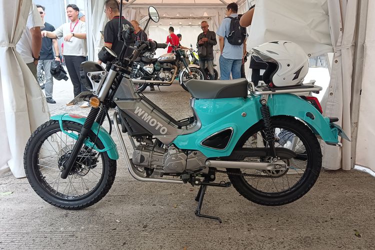 motor baru, WMoto, MForce Indonesia, IMOS 2025, WMoto Porter 125, WMoto Porter 125 Hadir di IMOS 2025, Mirip Honda CT125