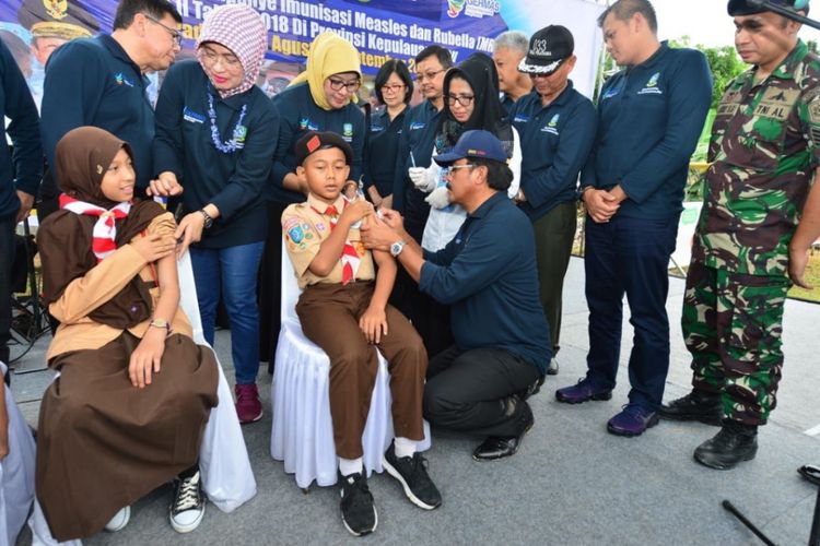 Sumenep, campak, KLB Campak, campak di sumenep, klb campak di indonesia, klb campak di pamekasan, Satu Penderita Campak, 80 Anak Lain Bisa Tertular, Begini Penjelasan Ahli, Gejala dan Komplikasi Campak, Strategi 90 Hari, Imbauan Kemenkes: Waspada Hoaks, Campak Berbahaya untuk Anak-anak