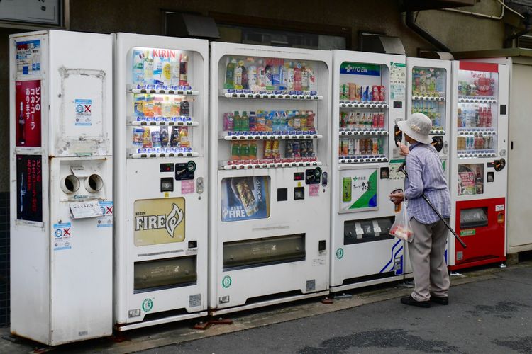 vending machine, Jumlah Vending Machine di Jepang Menurun Drastis, Apa Alasannya?