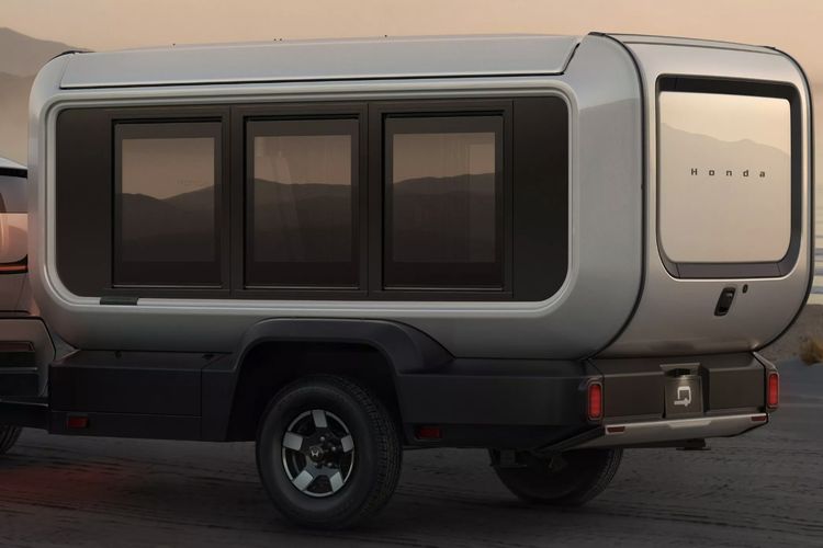 Base Station, camper, Honda, Honda Pamer Camper Ringan yang Bisa Ditarik CR-V