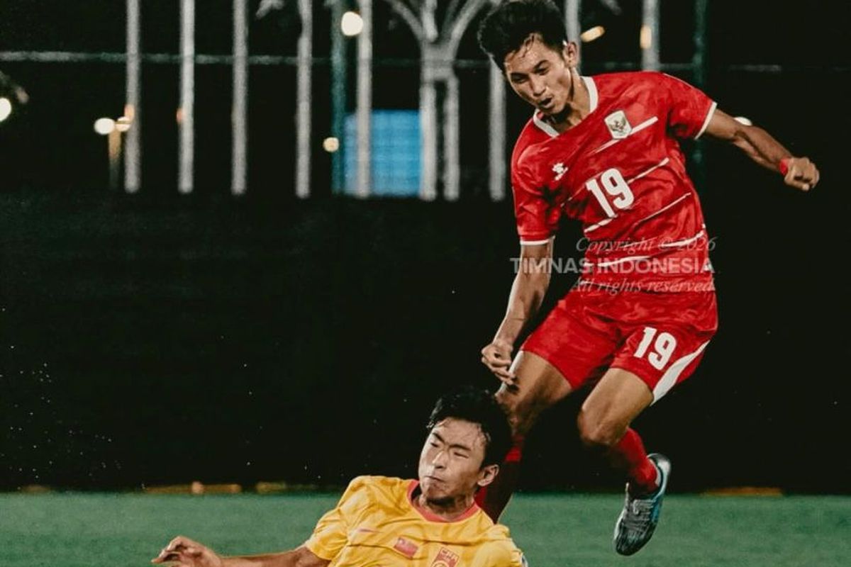 Piala Asia U17 2026, Timnas U17 Indonesia, Jepang, Timnas U17 Indonesia vs Jepang, Hasil HT Timnas U17 Indonesia Vs Jepang 0-1: Garuda Muda Tertekan