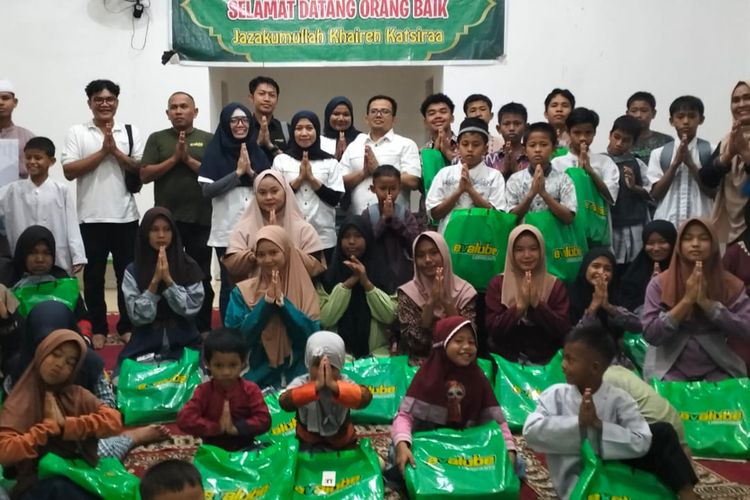 pelumas, Evalube, Charity, donasi, Produsen Pelumas Ini Gelar Santunan Anak Yatim dan Mekanik