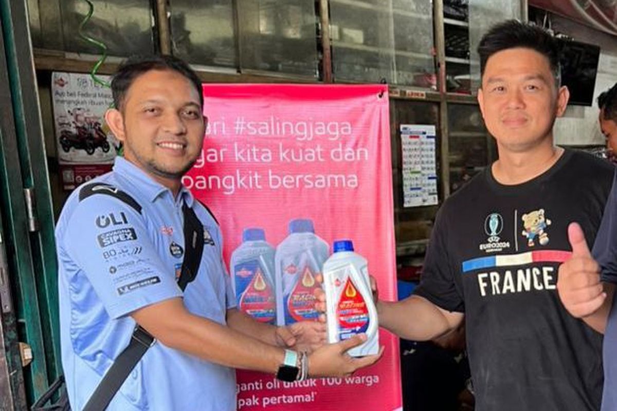motor terendam banjir, oli gratis, Wajib Ganti Oli Setelah Motor Terendam Banjir