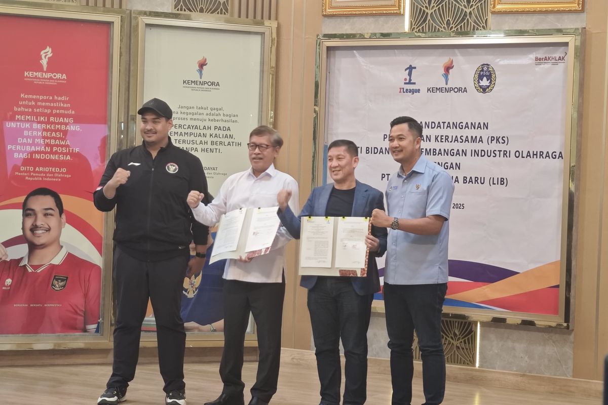 Ferry Paulus, Super League, Persija Jakarta, Persib Bandung, Persebaya Surabaya, persija jakarta, persib bandung, persebaya surabaya, I League, Super League 2025/2026, I League 2025/2026, Kemenpora Gandeng I.League untuk Edukasi Suporter Sepak Bola