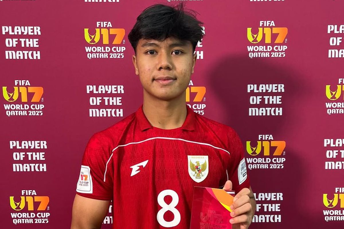 Nazriel Alfaro, Timnas U17 Indonesia, Persib, Piala Dunia U17 2025, Persib Bandung, timnas u17 Indonesia, Thom Haye, Indonesia vs Honduras, Atensi Thom Haye kepada Aksi Pemuda Persib Nazriel Alfaro di Piala Dunia U17