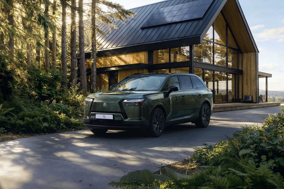 Lexus, Lexus TZ, mobil, Lexus TZ Meluncur, SUV Listrik Tiga Baris Pertama dari Lexus