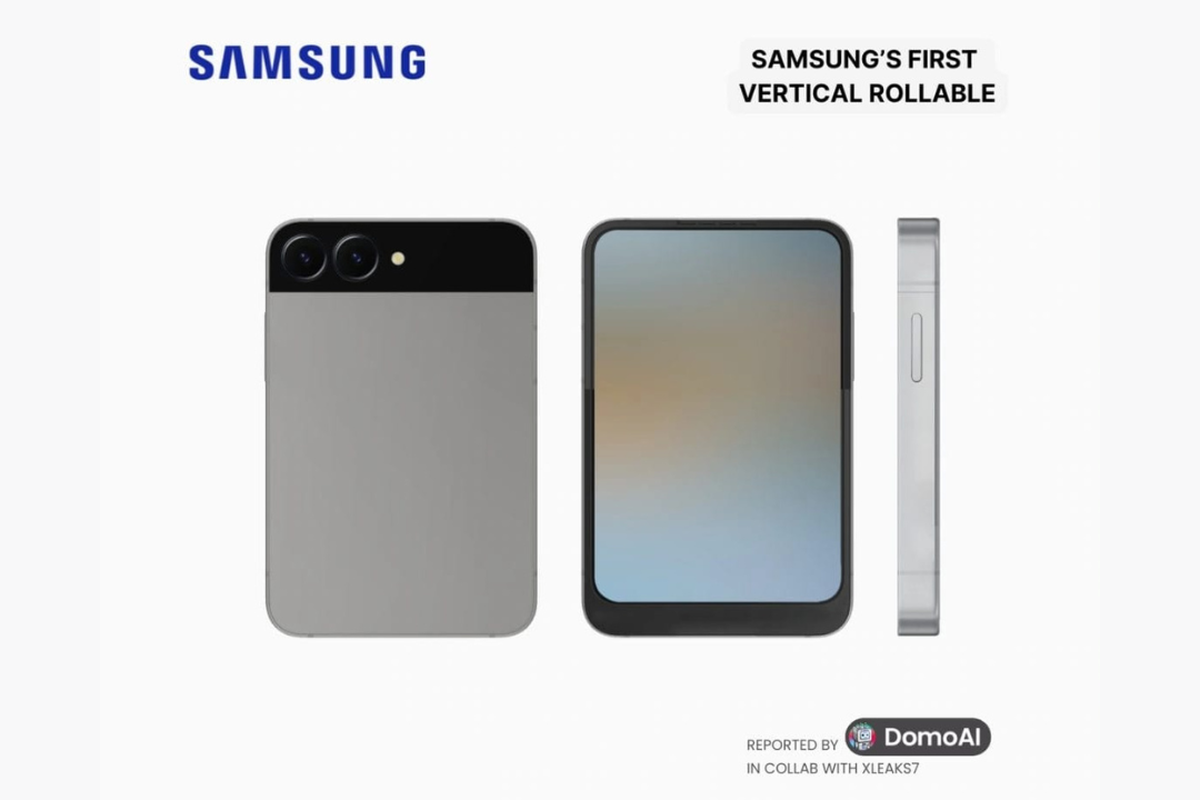 Samsung, Bocoran, bocoran, hp rollable samsung, Inikah Tampang HP Layar Gulung Samsung?