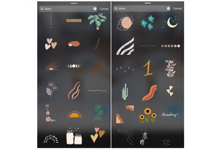 instagram, stiker, instagram story, ig story, stiker ig aesthetic, Wajib Tahu, 20 Keyword Stiker GIF, Boho &amp; Earthy Vibes, Feminine &amp; Soft Aesthetic, Words &amp; Phrases Stickers, Minimal &amp; Clean Design, Cara pakai stiker GIF di IG Story