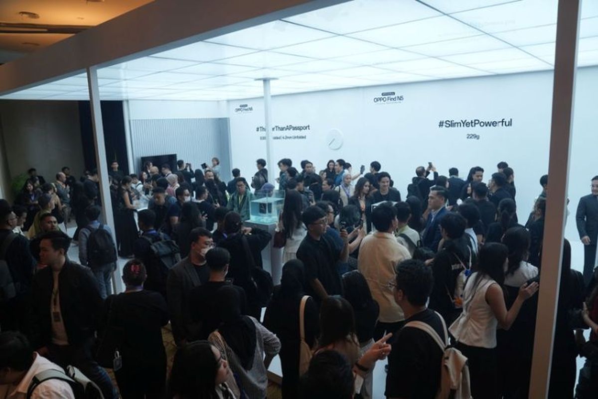 OPPO, foldable smartphone, OPPO Find N5, Oppo, inden, ponsel lipat, Oppo Find N5, Dari EV hingga Flagship Smartphone, Produk Premium yang Diburu Konsumen meski Inden