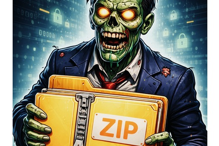 Zombie, malware, antivirus, Zombie ZIP, File Zombie ZIP, Waspada Trik Baru Hacker, Sembunyikan Malware di File ZIP Rusak