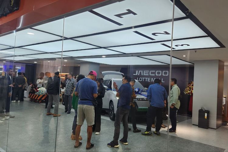 Jaecoo, Lotte Mall, showroom, Jaecoo Buka City Store di Lotte Mall Kuningan