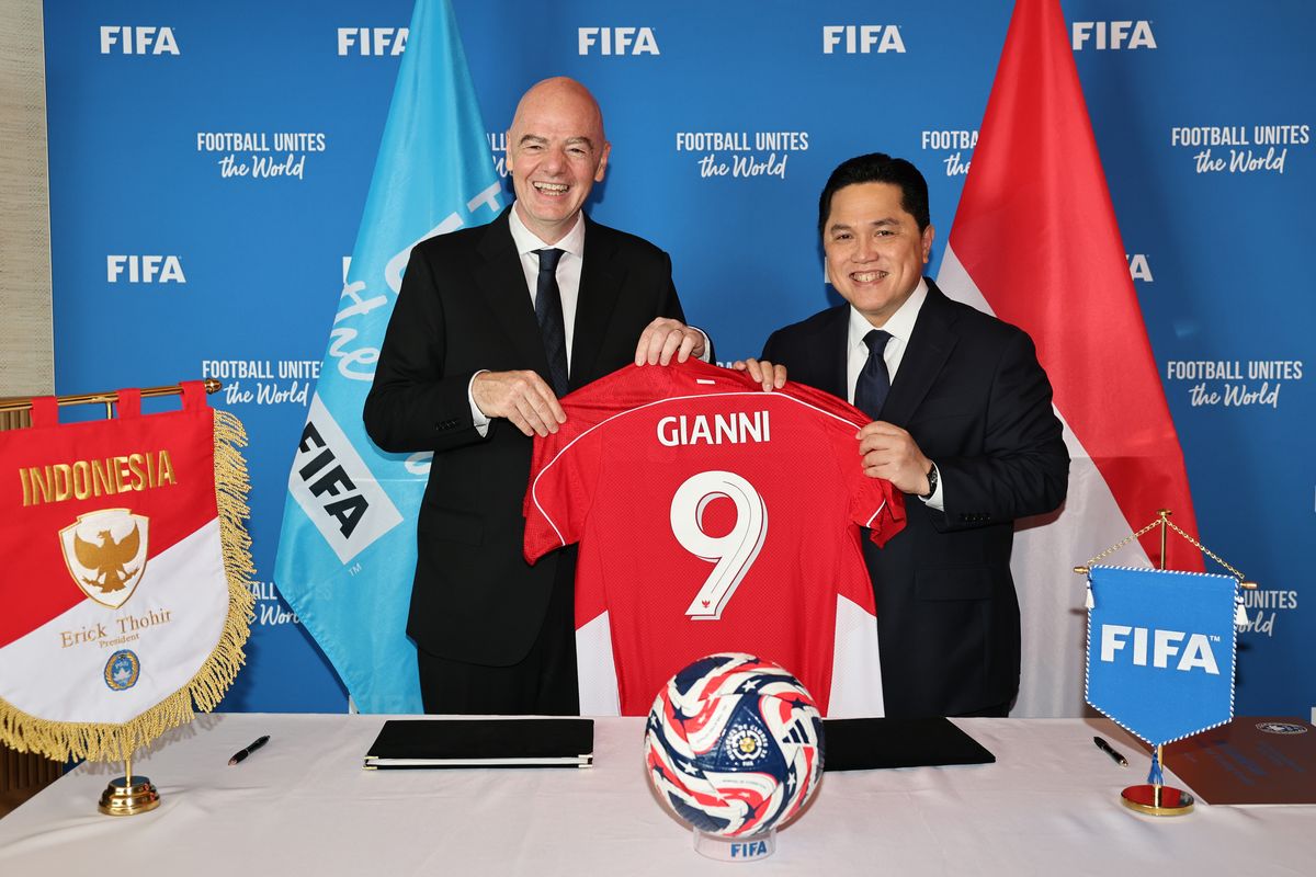 Erick Thohir, FIFA, Timnas Indonesia, FIFA Series 2026, Indonesia Ditunjuk Jadi Tuan Rumah FIFA Series 2026, Erick Thohir Sampaikan Apresiasi