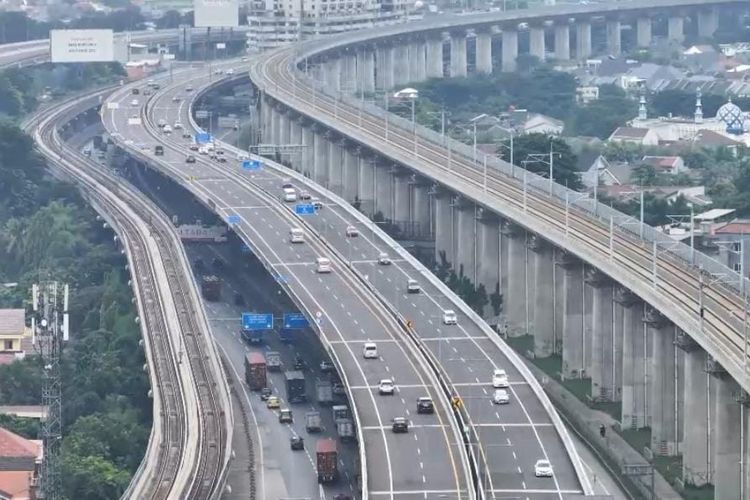 tol layang, Waspada Macet, Ada Perbaikan Tol Layang MBZ Sampai Minggu Besok