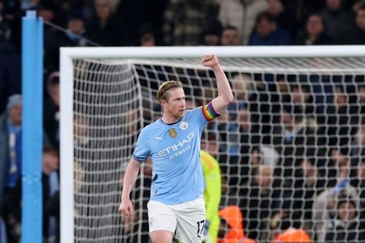 Man City, Pep Guardiola, Kevin De Bruyne, Liga Inggris, Premier League, Liga Primer, manchester city, pep guardiola, kevin de bruyne, Guardiola Yakin De Bruyne Salah Satu Gelandang Terhebat di Premier League