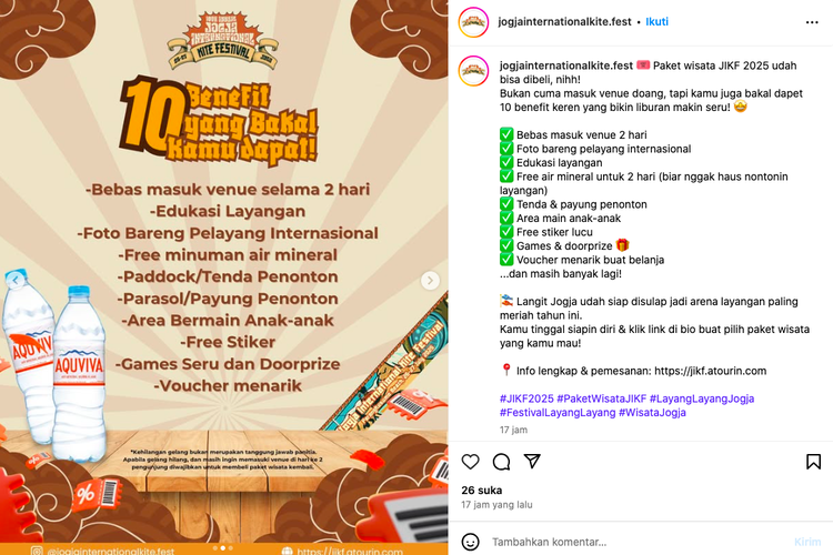 Pantai Parangkusumo, JIKF 2025, Festival Layang layang Yogyakarta, Festival Layang layang Jogja, tiket Festival Layang layang Jogja, lokasi Festival Layang layang Jogja, tiket JIKF 2025, Jadwal Festival Layang-layang Yogyakarta 2025, Berapa Tiket JIKF?