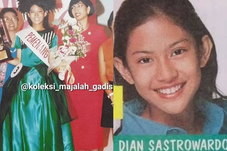 GADIS SAMPUL, Gadis Sampul 1996, Ikut Tren Nostalgia, Dian Sastro Pamerkan Foto Lawas Tahun 1996