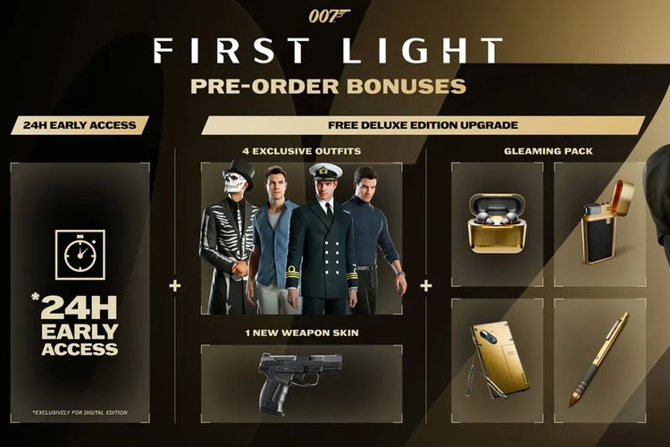 James Bond, 007 First Light, Hitman, IO Interactive, 