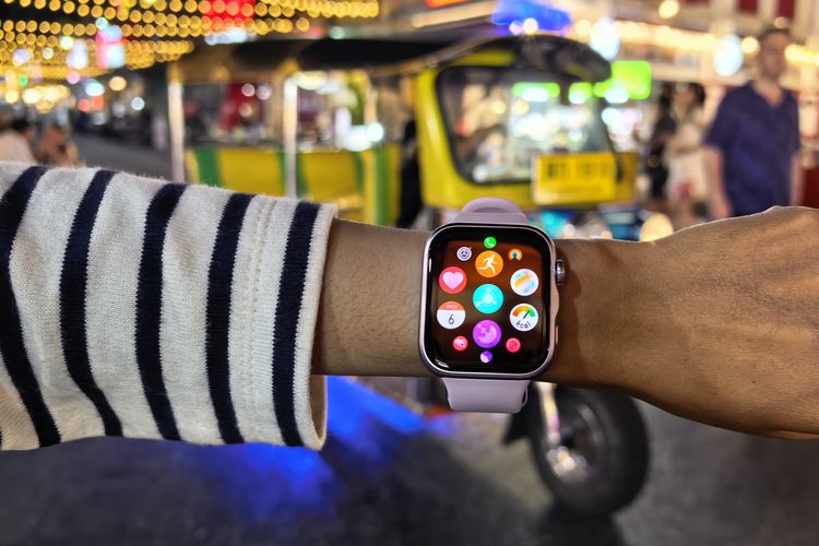 Huawei, Huawei Watch Fit 5, smartwatch, Menjajal Huawei Watch Fit 5 Series di Bangkok, Pas dan Stylish di Tangan Kecil Saya