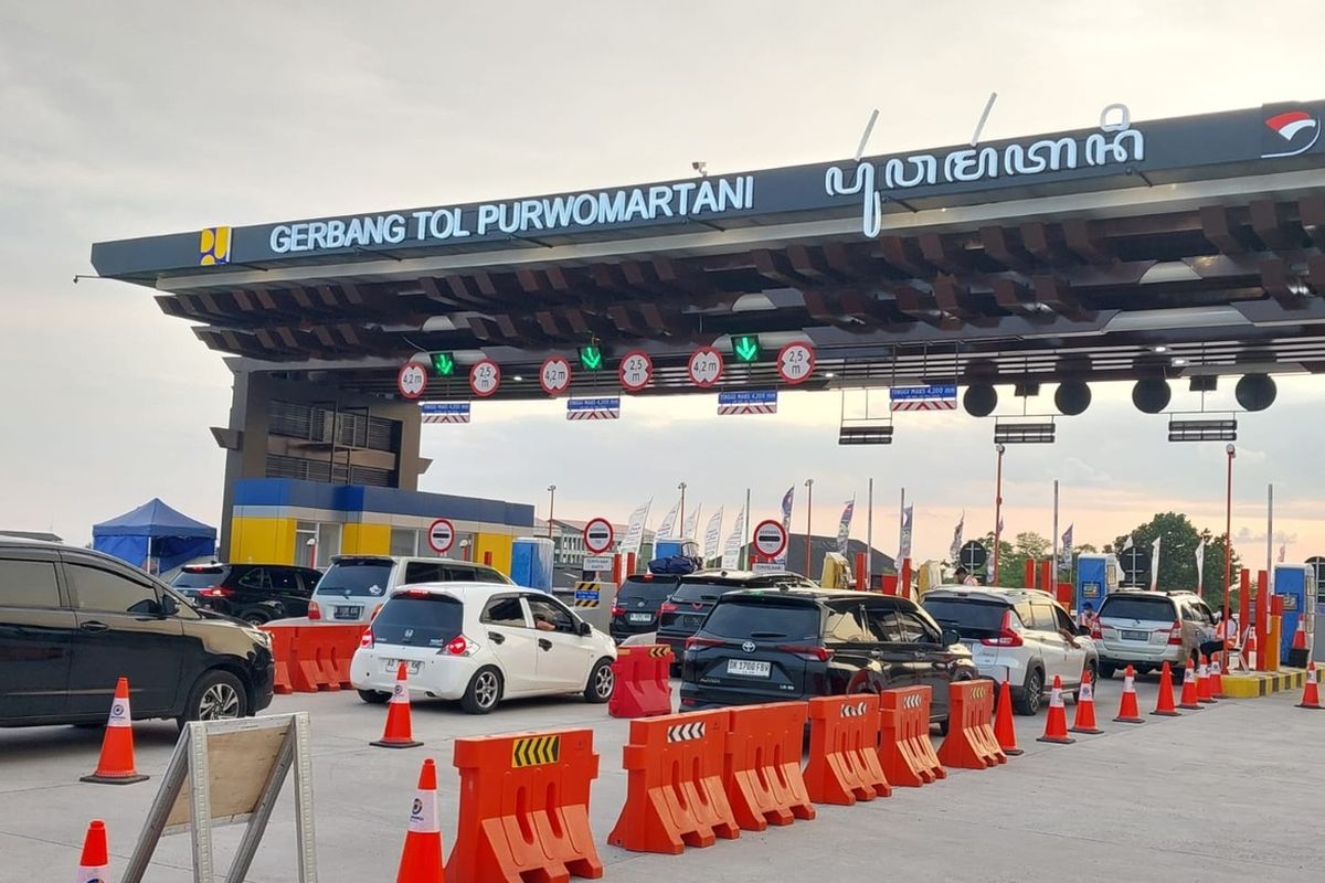 tol fungsional, Update Arus Balik, Lalu Lintas Menuju Tol Prambanan-Purwomartani Macet