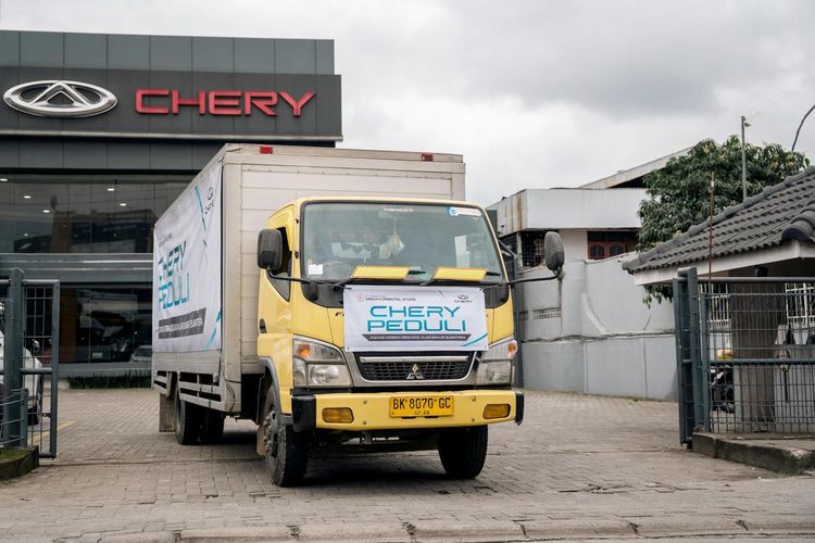 Kota Medan, Chery, Chery Sales Indonesia, Chery Bantu Korban Banjir Medan, Hadirkan Program Flood Care