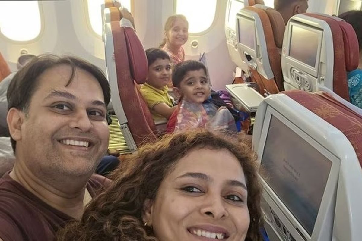 Prateek Joshi dan Komi Vyas, pesawat India jatuh, tragedi jatuhnya air india, Air India Flight AI171, keluarga dokter tewas dalam kecelakaan Air India, Tragedi Air India Renggut Nyawa Satu Keluarga Dokter, Impian Hidup Baru di Londong Hilang