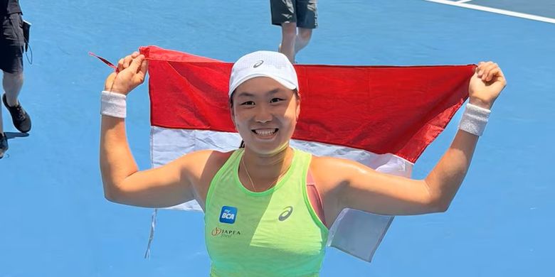 Australia, Talia Gibson, Janice Tjen, Final WTA 125, Vendula Valdmannova, Viktoria Hruncakova, Indonesia, Harriet Dart, Maia Lumsden, Menang Dramatis, Janice Tjen Amankan Tiket Final WTA 125