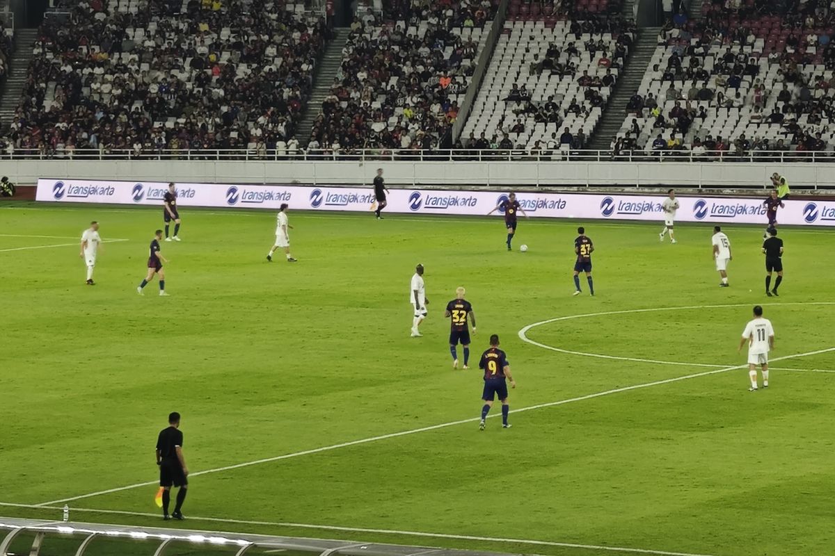 Barcelona Legends, Hasil DRX World Legends Vs Barcelona Legends 0-3, Menghibur di SUGBK
