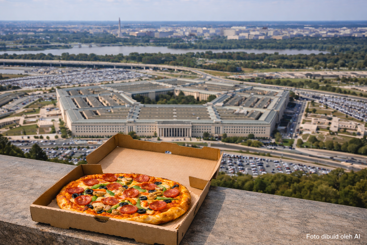 Pentagon, Pizza, Pentagon Pizza Index, Lonjakan Pesanan Pizza dari Pentagon Terjadi Lagi sebelum Serangan ke Iran