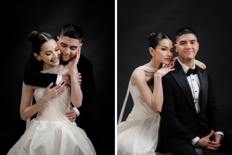 Alyssa Daguise, Al Ghazali, Alyssa Daguise dan Al Ghazali, alyssa daguise dan al ghazali, prewedding al ghazali, prewedding alyssa daguise, prewedding alyssa daguise al ghazali, gaun prewedding alyssa daguise, akad nikah al ghazali, Alyssa Daguise dan Al Ghazali Tampil Elegan Saat Prewedding, Intip Gayanya