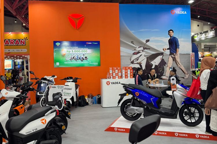 diskon, motor listrik, Mudik Lebaran, jelang lebaran, Yadea, jakarta lebaran fair, Jelang Lebaran 2025, Beli Motor Listrik Yadea Diskon Jutaan Rupiah