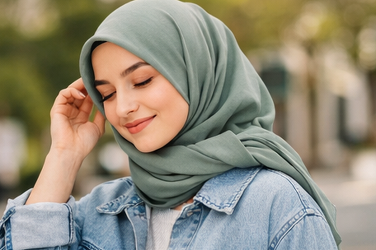 baju denim, Baju Denim Cocok dengan Jilbab Apa? 10 Warna Ini Lagi Viral di TikTok, Warna Netral yang Viral Dipadukan dengan Baju Denim, Warna Earth Tone yang Bikin Outfit Denim Lebih Elegan, Warna Soft yang Lagi Tren di TikTok, Warna Senada yang Bikin Tampilan Lebih Aesthetic
