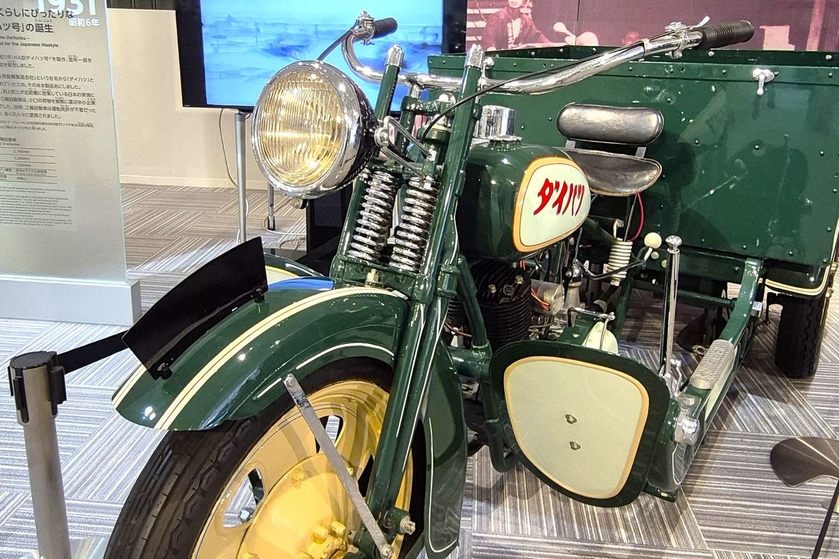 Daihatsu, Motor, motor roda tiga, Harley, harley, motor, Japan Mobility Show 2025, Banyak yang Belum Tahu, Daihatsu Pernah Produksi Motor Roda Tiga