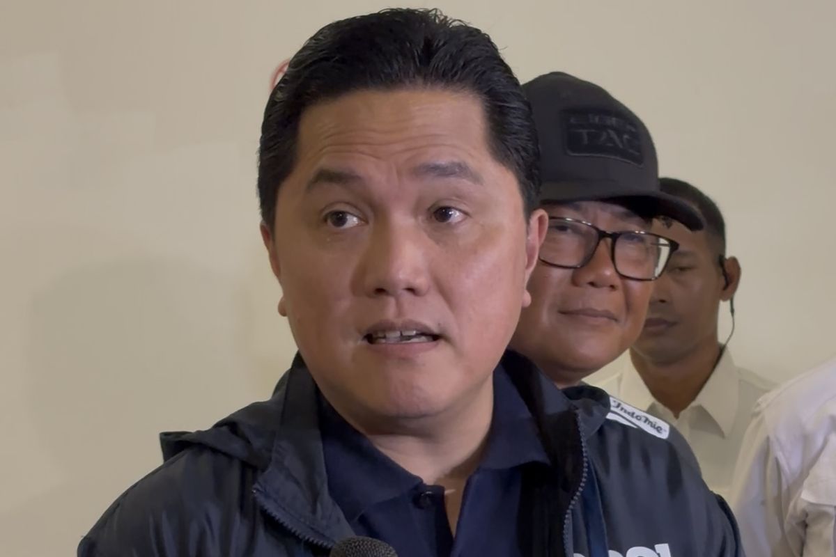 Timnas Indonesia, Eliano Reijnders, Erick Thohir, Patrick Kluivert, Beckham Putra, Persib Bandung, persib bandung, Indonesia Vs China, Respons Erick Thohir soal Banyak Pemain Absen di Laga Krusial