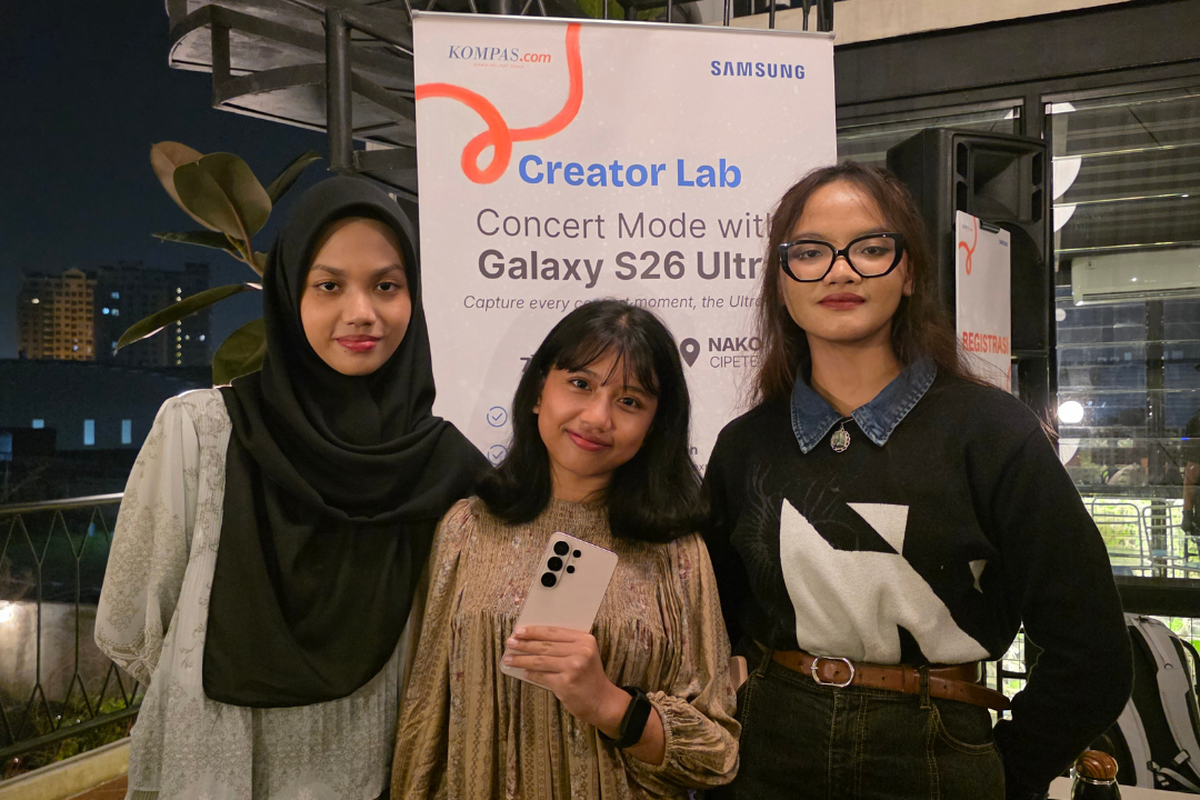 workshop, Concert Mode, Samsung, Ikut Workshop Samsung Creator Lab, Peserta:, Bisa paham teknik dasar yang benar, Fitur kamera Galaxy S26 Ultra yang paling disuka , Worth it, murah, edukatif, Creator Lab with Samsung Galaxy S26 Ultra