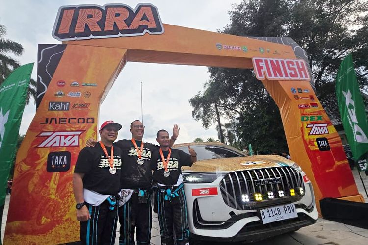 ARDIS, PHEV, IRRA, reli, Jaecoo J8, irra, Reli, Jaecoo J8 SHS ARDIS Unjuk Gigi di Ajang IRRA 2025