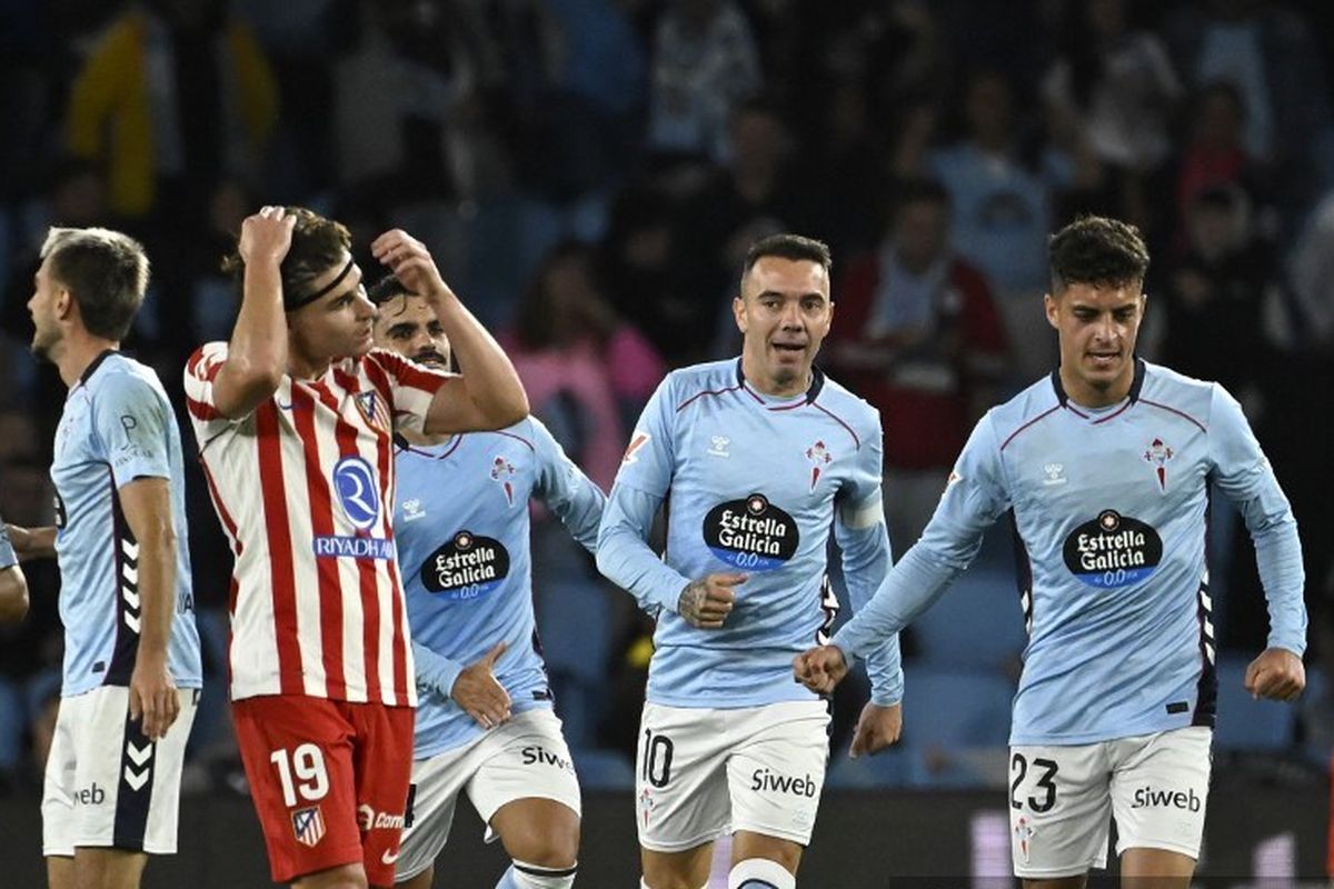 Atletico Madrid, Liga Spanyol, Klasemen Liga Spanyol, Celta Vs Atletico Madrid, Klasemen Liga Spanyol Usai Hasil Celta Vs Atletico Madrid